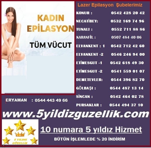 Lazer Epilasyon Ankara
