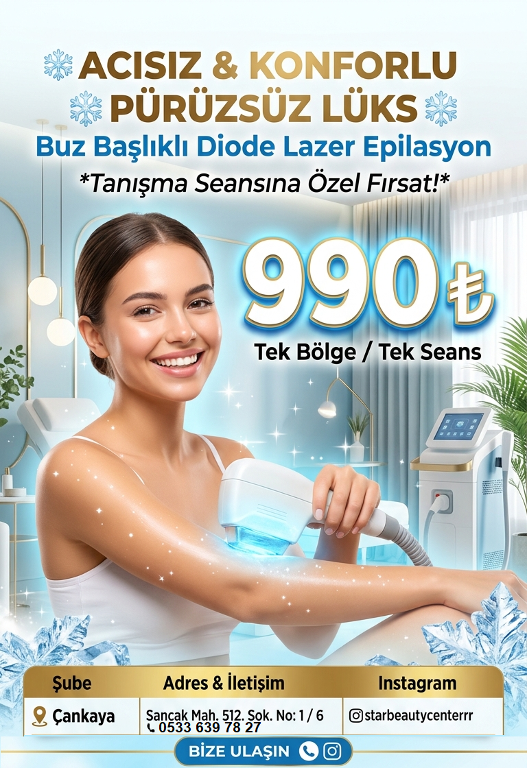 Kızılay Lazer Epilasyon Çankaya Lazer Epilasyon 0543 462 45 11