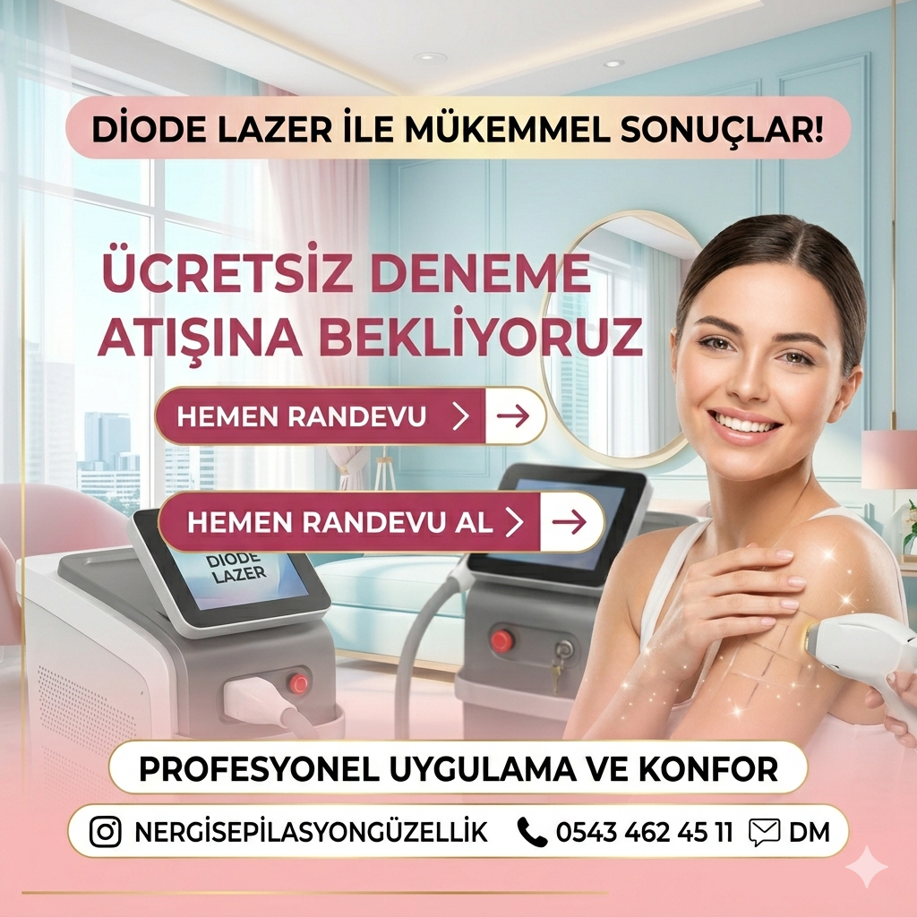 Lazer Epilasyon kızılay Ankara Çankaya 0 543 462 45 11