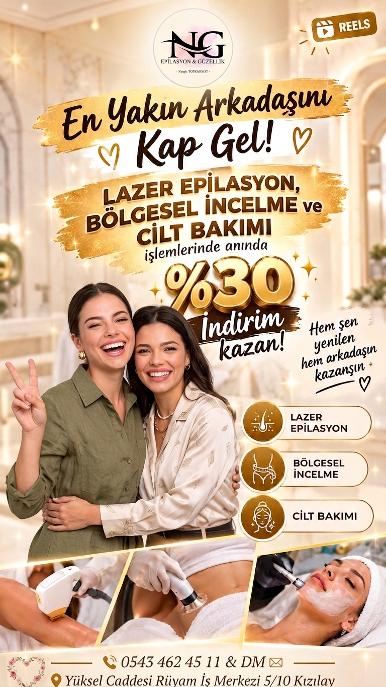 Çankaya Lazer Epilasyon Ankara  0543 462 45 11