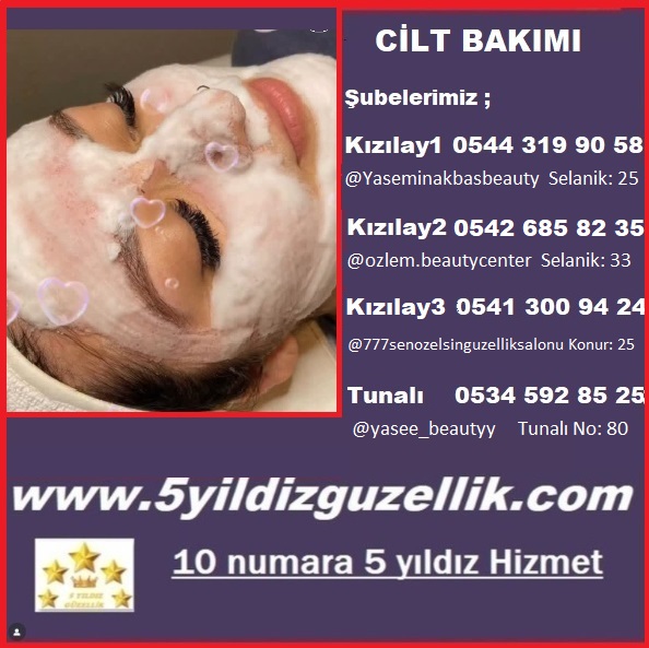 ÇİLT BAKIMI KIZILAY Selanik 25 / 0544 319 90 58, Selanik 33 / 0 542 685 82 35 Konur 25 / 0541 300 94 24, TUNALI 80 / 0534 592 85 25