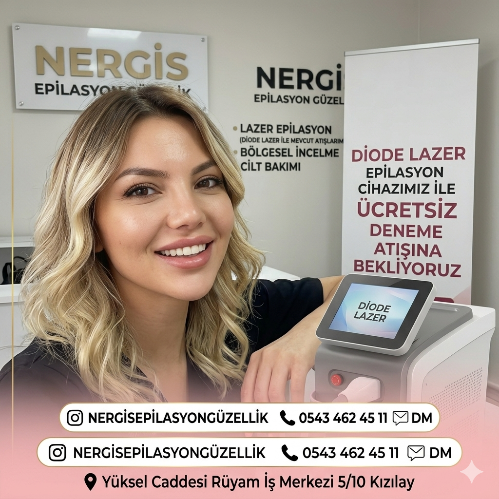 Lazer epilasyon Kızılay Ankara 0 543 462 45 11
