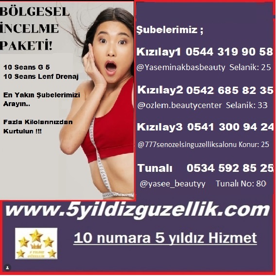 BÖLGESEL İNCELME KIZILAY Selanik 25 / 0544 319 90 58, Selanik 33 / 0 542 685 82 35 Konur 25 / 0541 300 94 24, TUNALI 80 / 0534 592 85 25